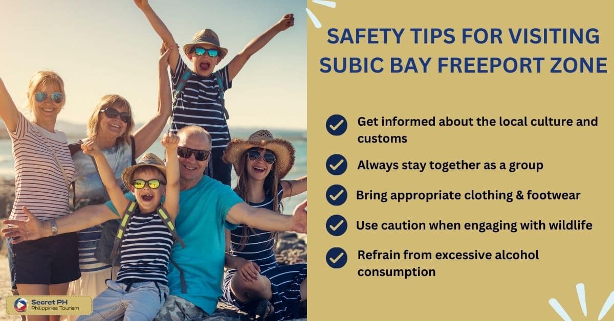 Safety Tips for Visiting Subic Bay Freeport Zone