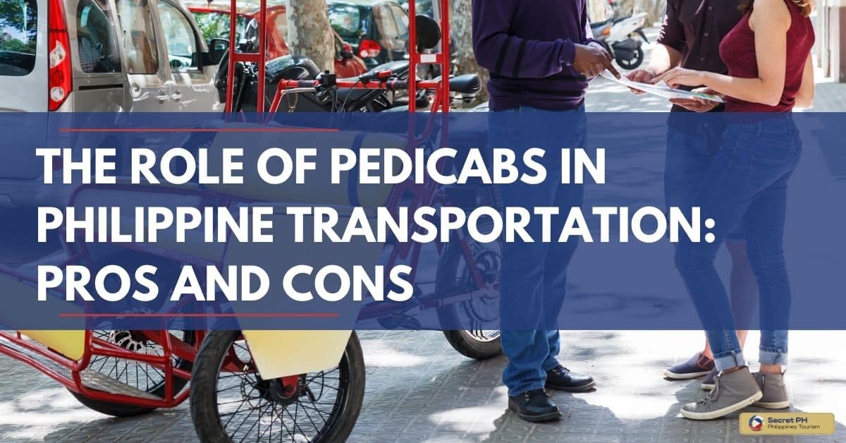The Role of Pedicabs in Philippine Transportation Pros and Cons