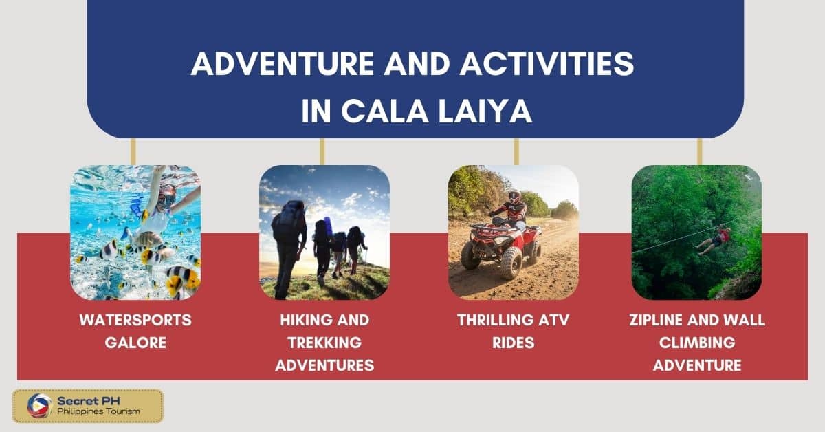 Adventure and Activities in Cala Laiya