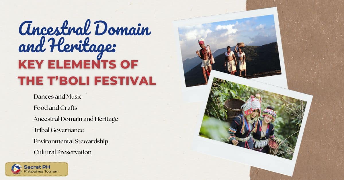 Ancestral Domain and Heritage: Key Elements of the T’Boli Festival