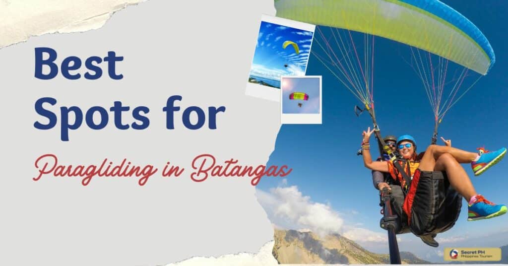 Best Spots for Paragliding in Batangas