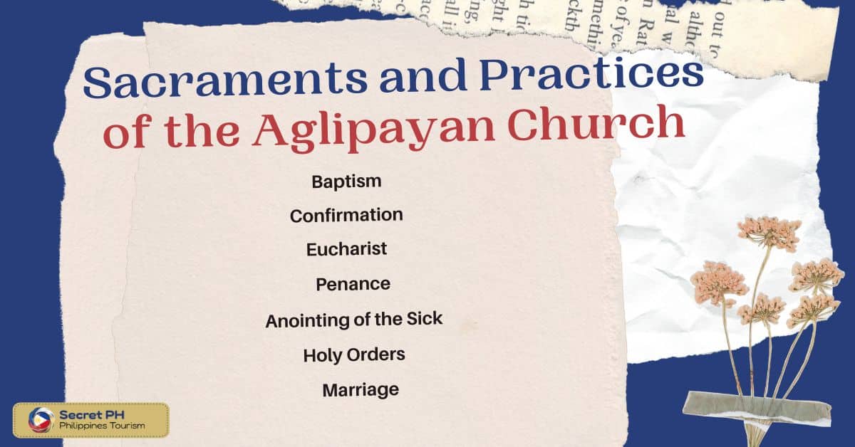 Sacraments and Practices of the Aglipayan Church