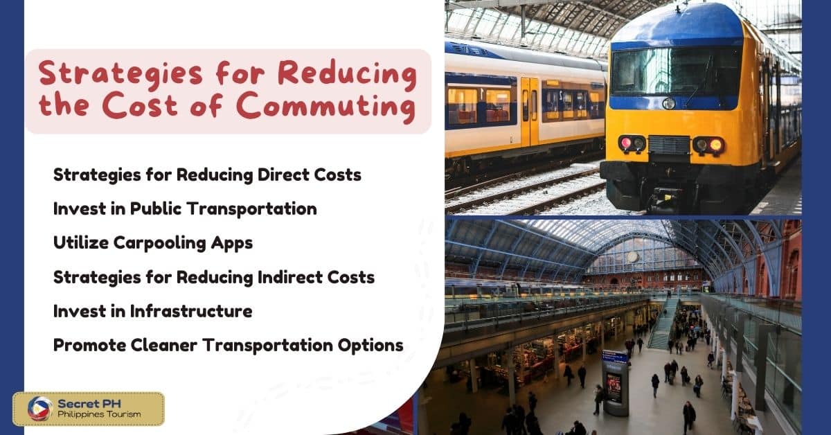 Strategies for Reducing the Cost of Commuting