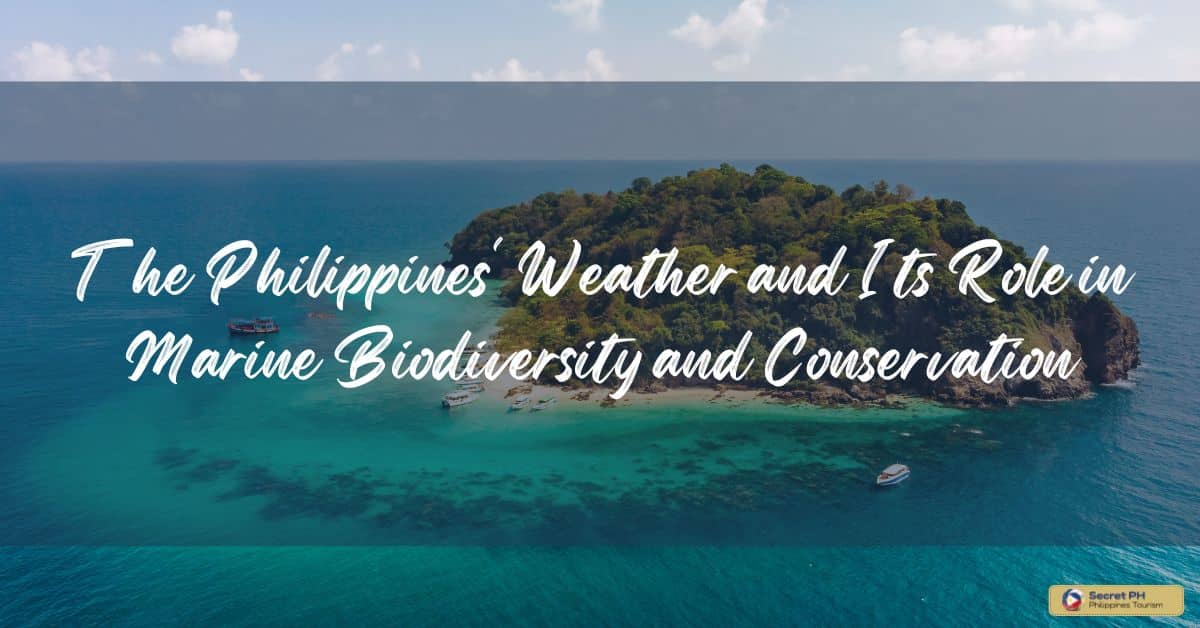 The Philippines' Weather and Its Role in Marine Biodiversity and Conservation