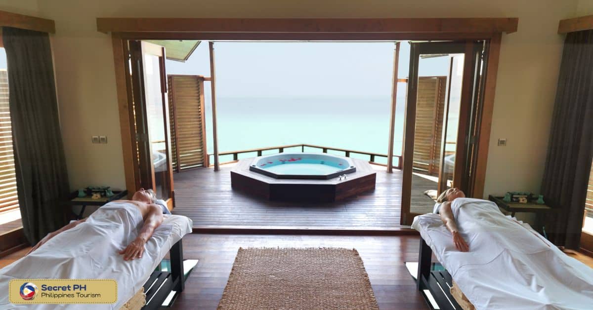 Get a tension-relieving massage at Lagen Island