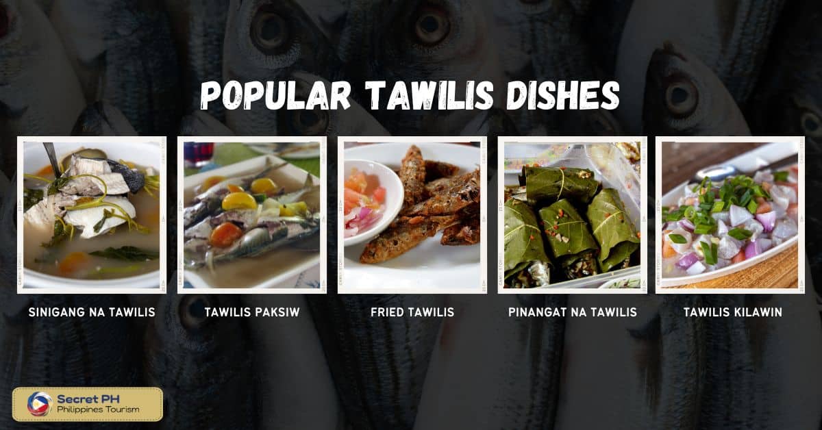 Popular Tawilis dishes