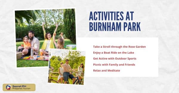 Activities at Burnham Park