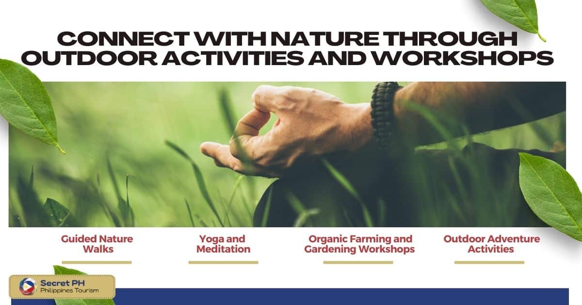 Connect with Nature through Outdoor Activities and Workshops