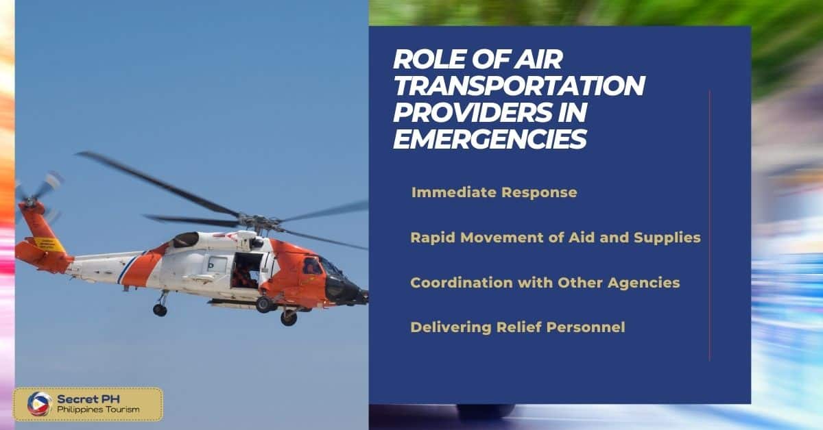 Role of Air Transportation Providers in Emergencies
