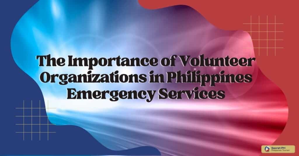 The Importance of Volunteer Organizations in Philippines Emergency Services