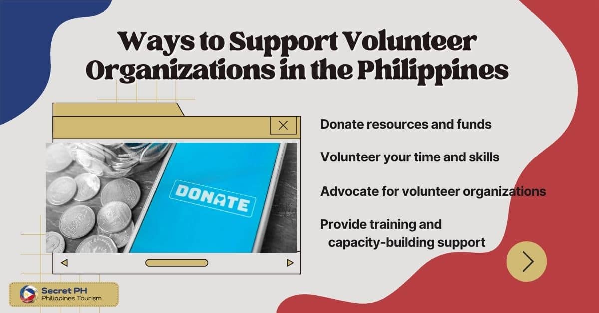 Ways to Support Volunteer Organizations in the Philippines