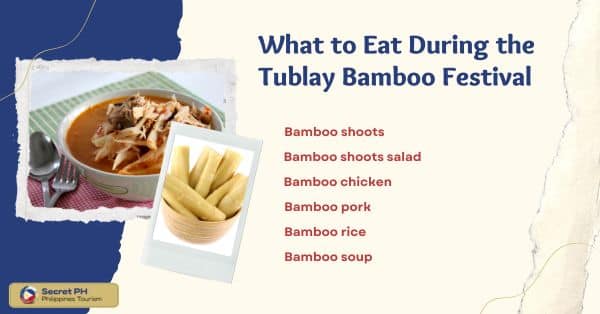 What to Eat During the Tublay Bamboo Festival