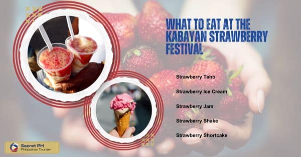 What to Eat at the Kabayan Strawberry Festival