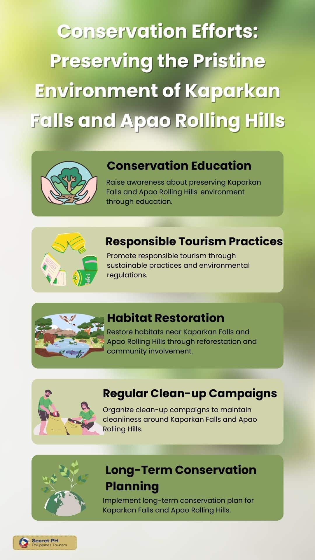 Conservation Efforts_ Preserving the Pristine Environment of Kaparkan Falls and Apao Rolling Hills