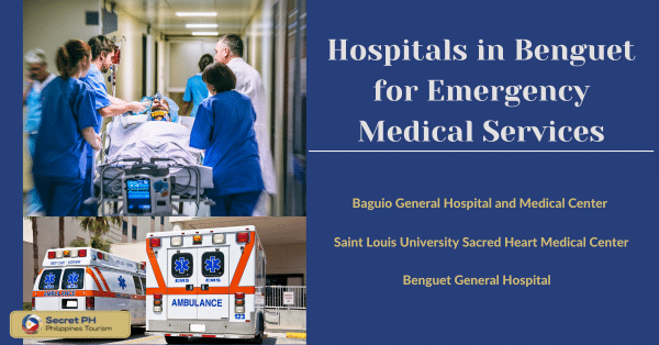 Hospitals in Benguet for Emergency Medical Services
