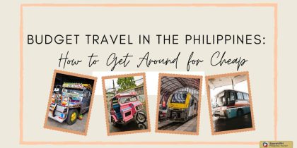 Budget Travel in the Philippines How to Get Around for Cheap