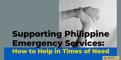 Supporting Philippine Emergency Services: How to Help in Times of Need